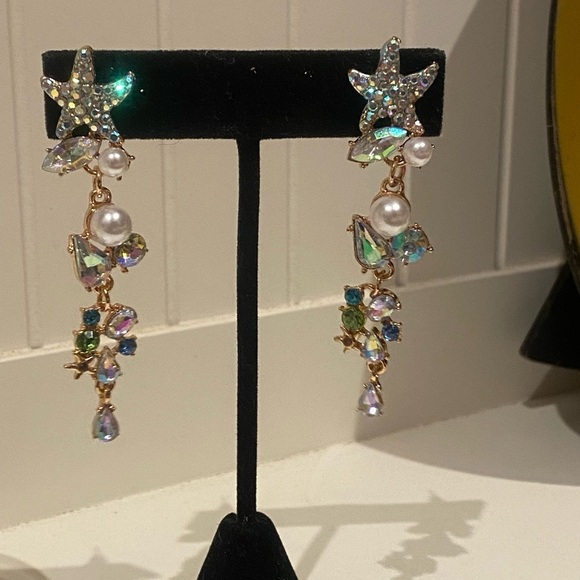 STUNNING sea star dangle earrings - Picture 8 of 15